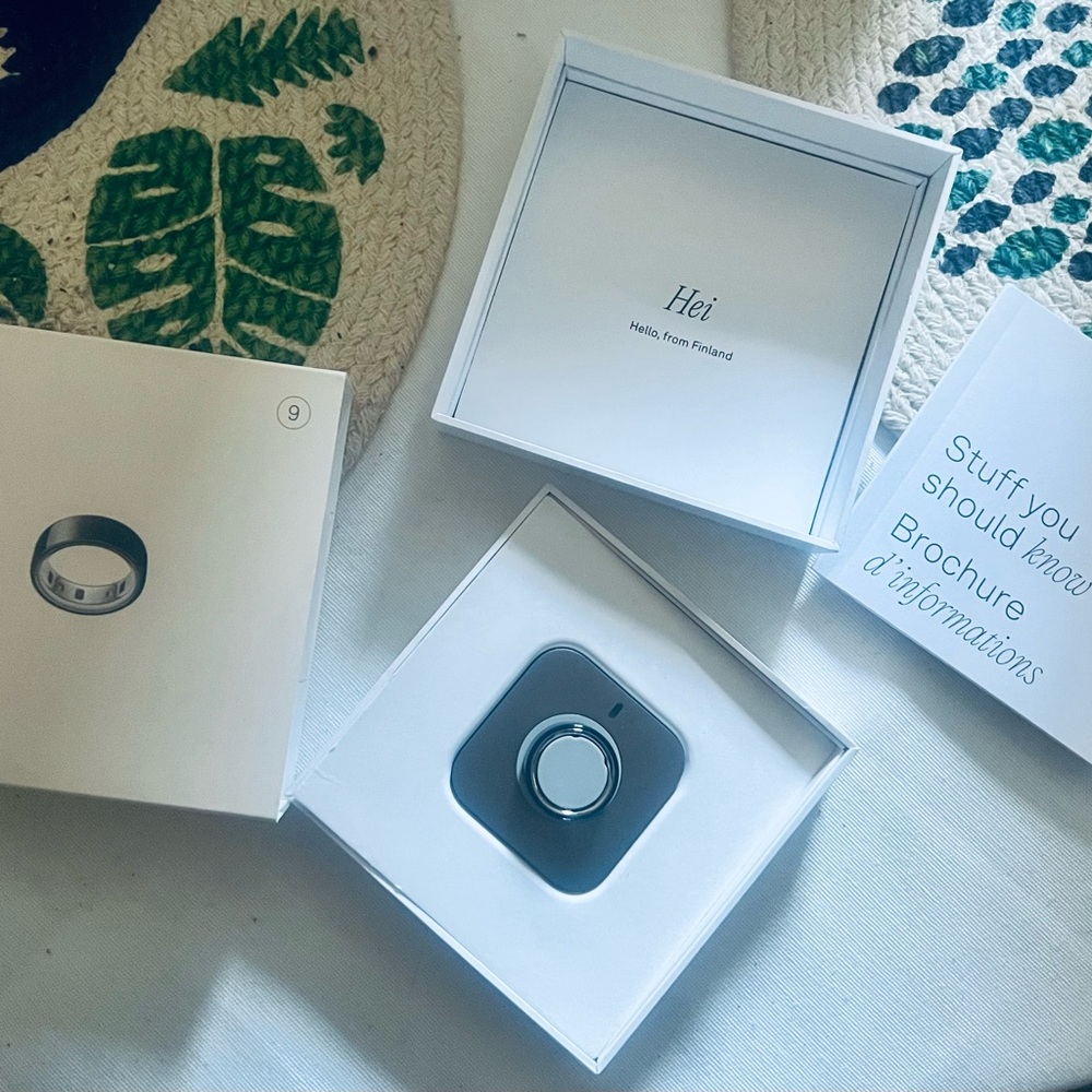Oura Ring Silver